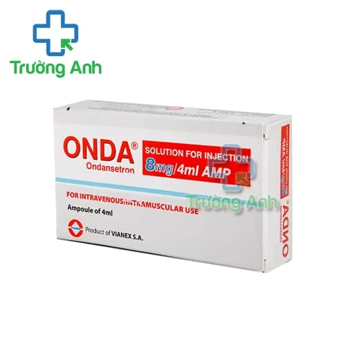 Onda 8mg/4ml Vianex - Thuốc phòng và điều trị buồn nôn và nôn